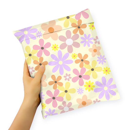 Pastel Flower Poly Mailer | 26 x 33cm