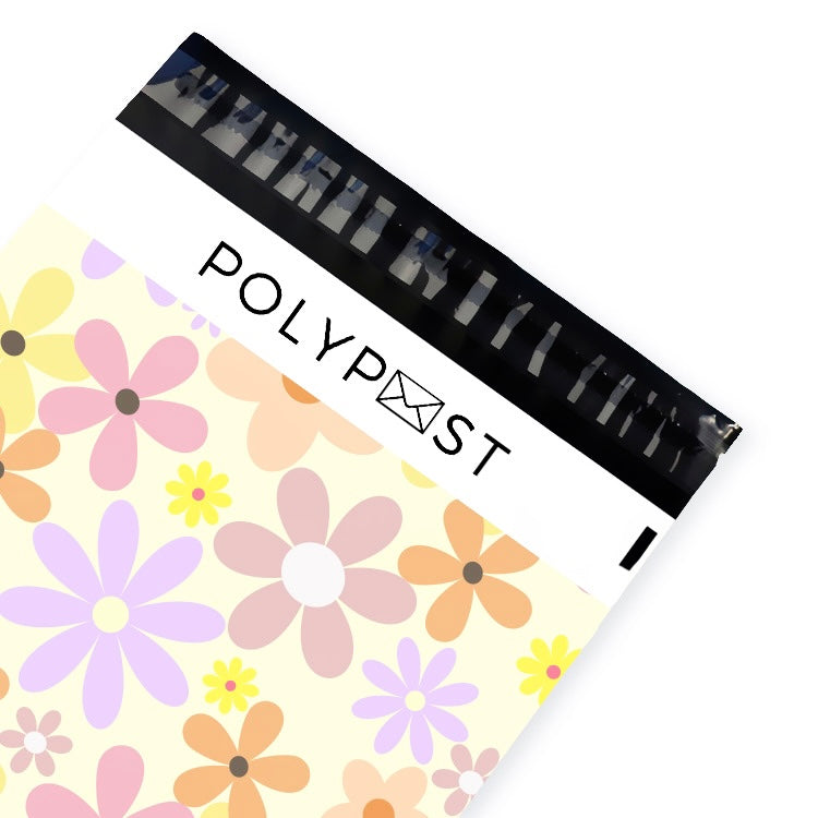 Pastel Flower Poly Mailer | 26 x 33cm