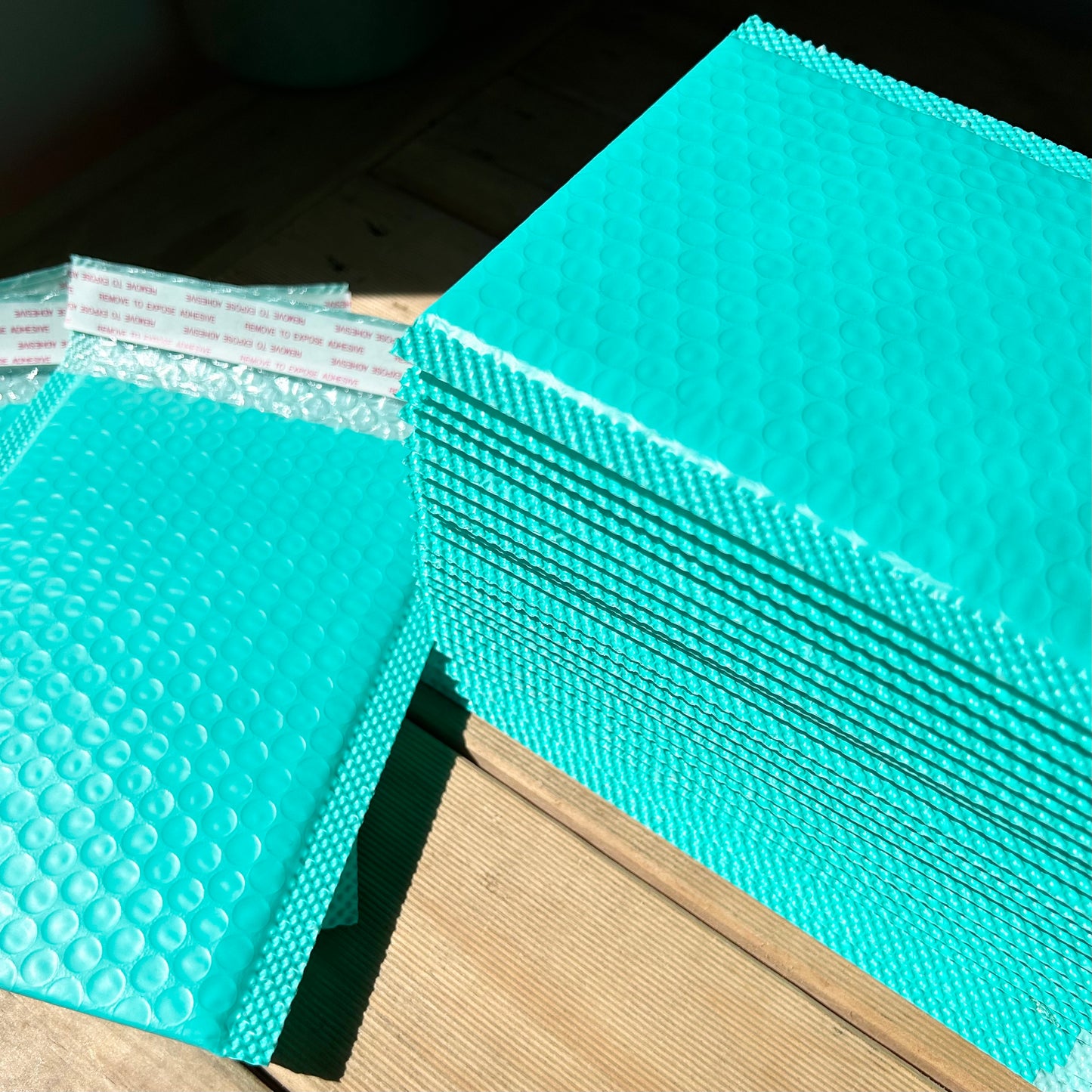 Teal Blue Bubble Mailer | 15 x 18cm