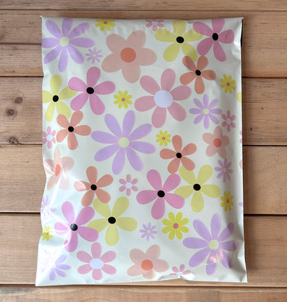 Pastel Flower Poly Mailer | 26 x 33cm